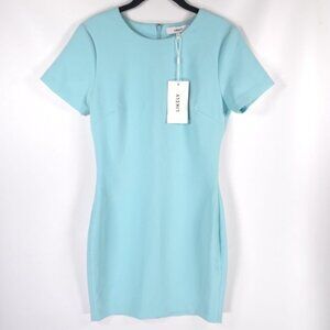 NWT LIKELY Manhattan Mini Bodycon Sheath‎ Baby Blue Dress ARBA Women’s Size 6